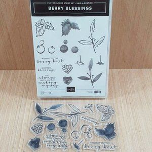 Stampin Up Berry Blessings Stamp Set - NIB